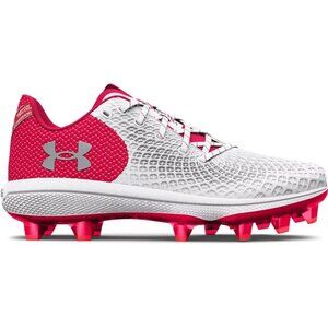 Women's Under Armour Glyde 2.0 MT TPU Molded Softball Cleats - White - Var Szs